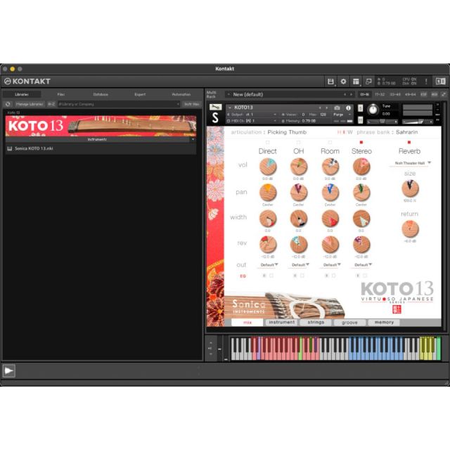 ザアザア 前盤 音源セット idea sound product IDEA-FZX ver.1｜ミュージックランドKEY