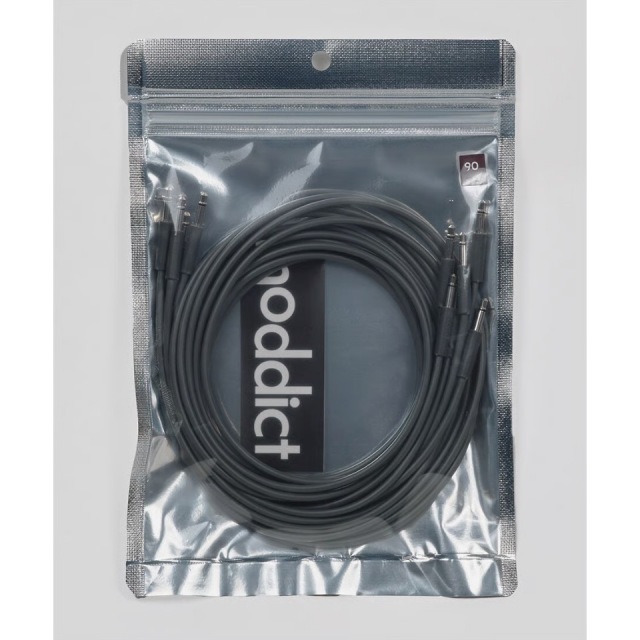 moddict/slim patch cable 90cm 6pack dark gray【在庫あり】