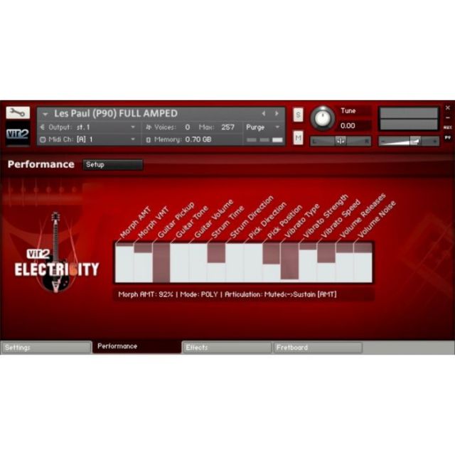 DTM・DAW VIR2 ELECTRI6ITY Electri6ity | Vir2 Instruments - Kontakt Electric Guitar Library