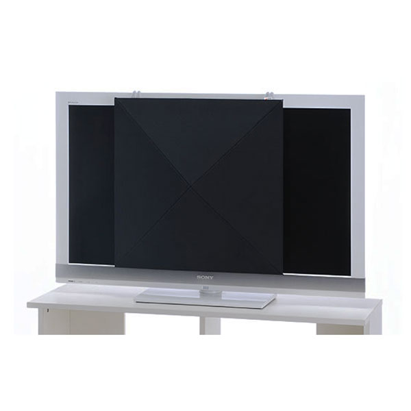 arte/ピラミッドTVカバー (Black)