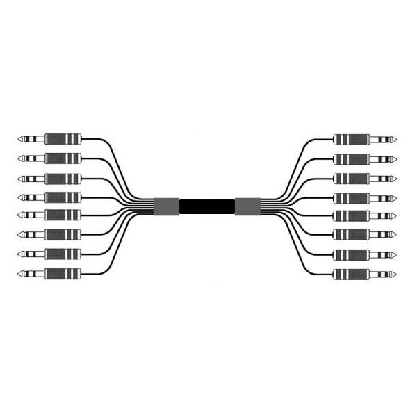 Mogami/2932 8ch TRS(AMPHENOL)-TRS(AMPHENOL) ケーブル 10m【受注生産品】