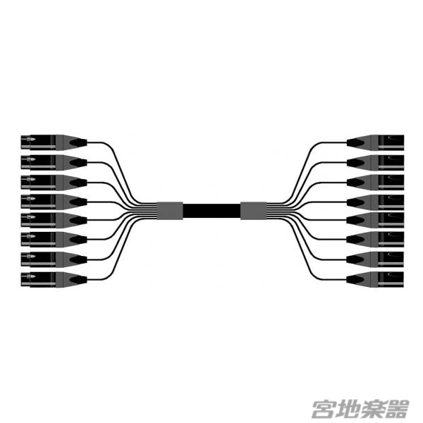 Mogami/2932 8ch XLRF-XLRM 3m【在庫あり】