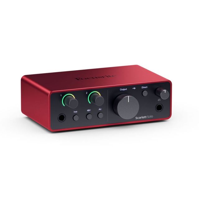 猫*郎様 Focusrite Scarlett Solo オーディオインターフェ Focusrite/Scarlett Solo gen4