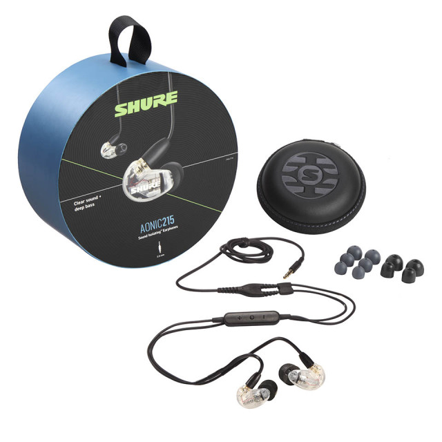 【ジャンク】Unique Melody Mavis、SHURE SE215 SHURE/AONIC 215 クリアー(RMCE-UNI)【SE215DYCL+UNI-A】