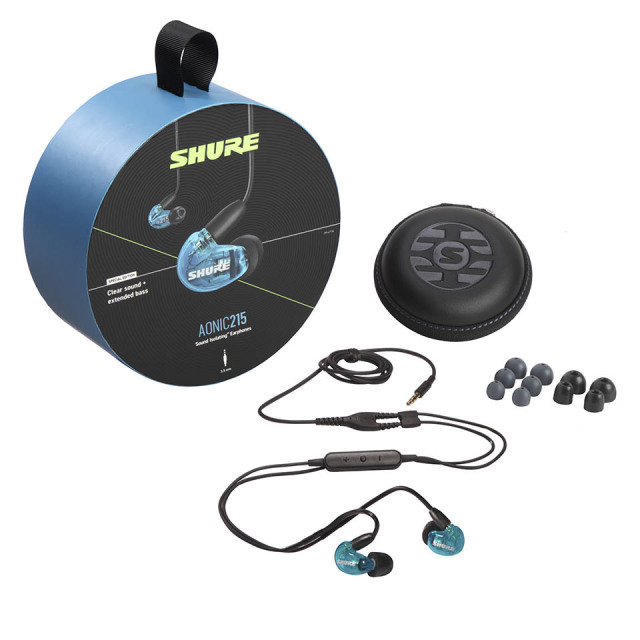 Shure SE215 ブルー SE215 Special Edition - 高遮音性イヤホン - Shure 日本