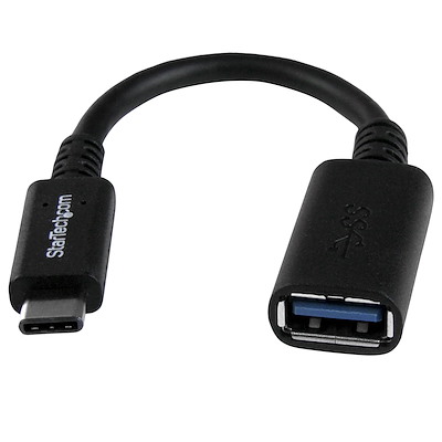 StarTech.com/USB-C - USB-A 変換アダプタ　オス/メス　15cm　USB 3.0対応　USB-IF認証取得【在庫あり】
