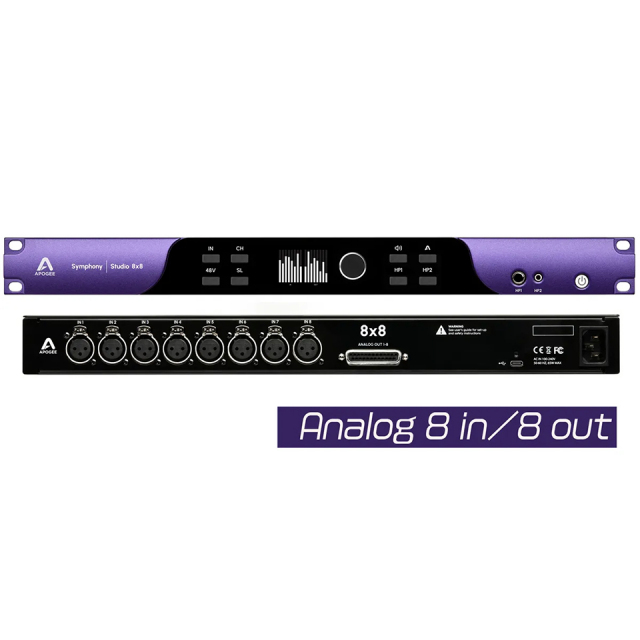 APOGEE/Symphony Studio 8x8