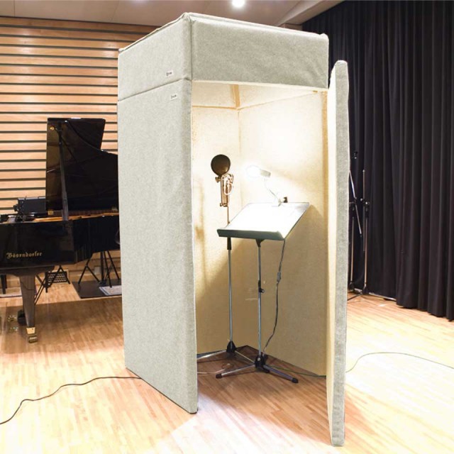VERY-Q/HQ910 Vocal Booth Set【吸音】【アイボリー】【受注確定後の  