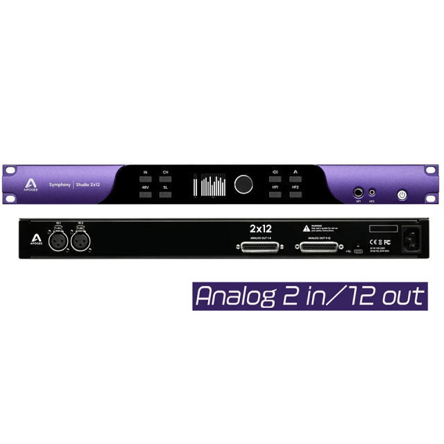 APOGEE/Symphony Studio 2x12