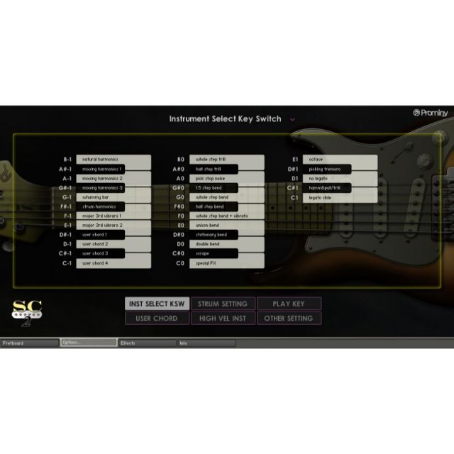 Prominy/SC Electric Guitar 2 ダウンロード版【オンライン納品】