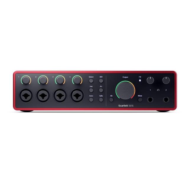 Focusrite Scarlett 18i6 マイクプリアンプ Focusrite/Scarlett 18i16 4th Gen