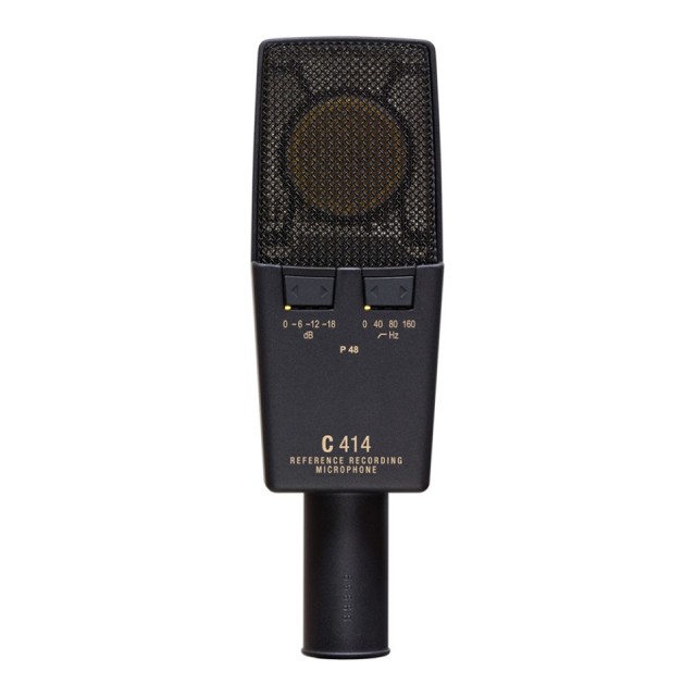 ピンクの猫　AKG C 414 XLⅡ コンデンサーマイク AKG/C414 XLII-Y4【定番】【正規品 4年保証モデル】【在庫あり】