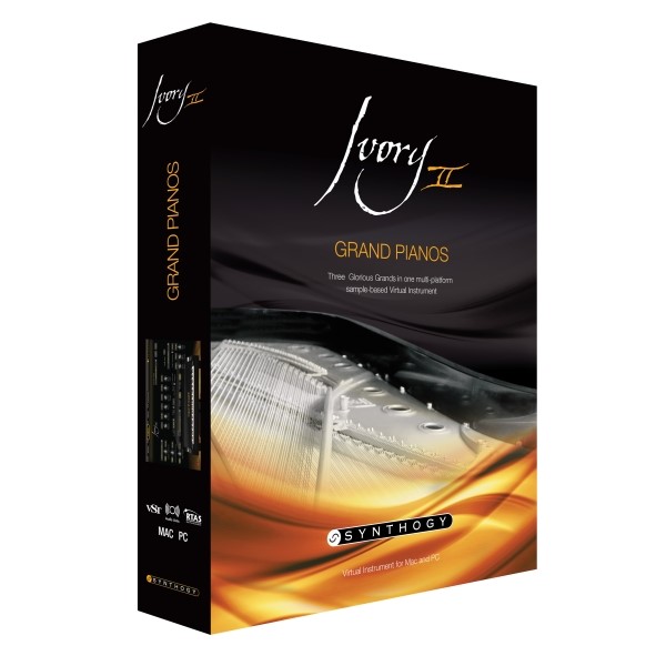 Synthogy/Ivory II Grand Pianos ダウンロード版【～01/05 期間限定特価キャンペーン】【オンライン納品】【在庫あり】