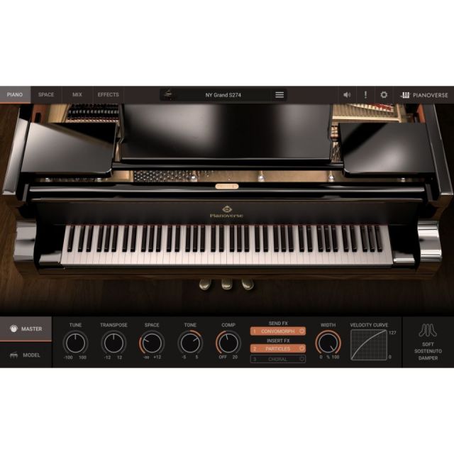 IK Multimedia/Pianoverse NY Grand S274【オンライン納品】
