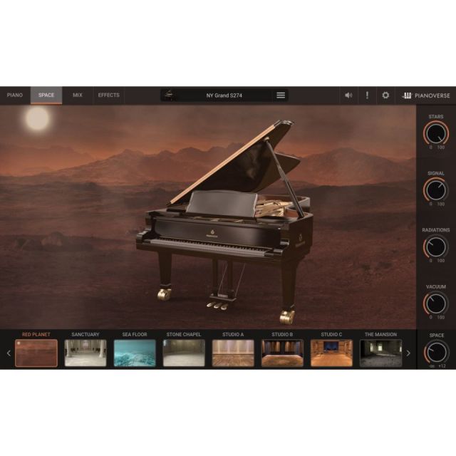 IK Multimedia/Pianoverse NY Grand S274【オンライン納品】