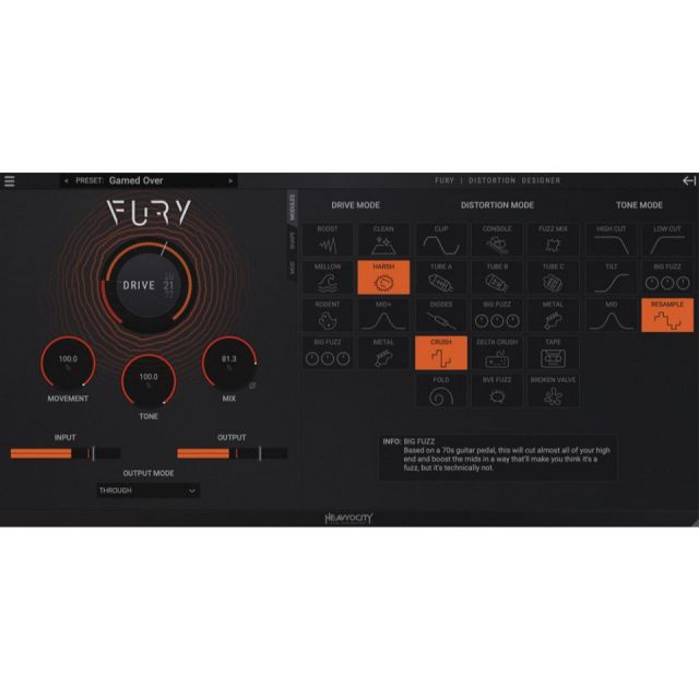 HEAVYOCITY/FURY【～05/12 期間限定特価キャンペーン】【オンライン納品】【在庫あり】