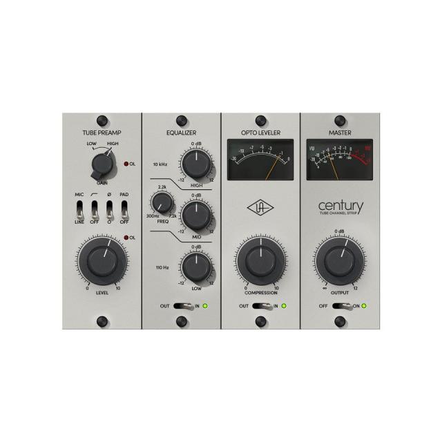 UNIVERSAL AUDIO/Century Tube Channel Strip【オンライン納品】