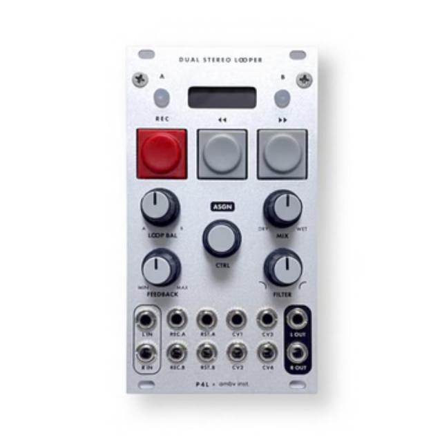 P4L MODULAR/DUAL STEREO LOOPER White【入荷待ち】【次回予定納期：未定】