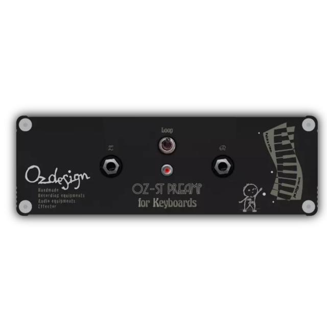 oz design/OZ-ST Preamp for Keyboards without footswitch【在庫あり】
