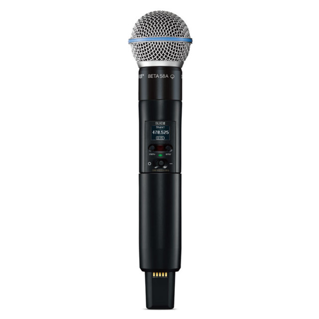 SHURE/SLXD2/B58 ハンドヘルド型送信機【ワイヤレス】