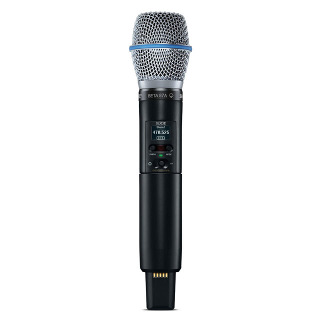 SHURE/SLXD2/B87A ハンドヘルド型送信機【ワイヤレス】