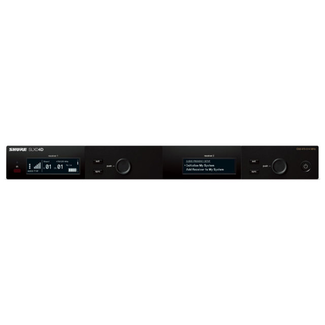 【ほぼ新品・動作確認での使用のみ】SHURE SLX-D デジタルワイヤレス ほぼ新品・動作確認での使用のみ】SHURE SLX-D デジタルワイヤレス