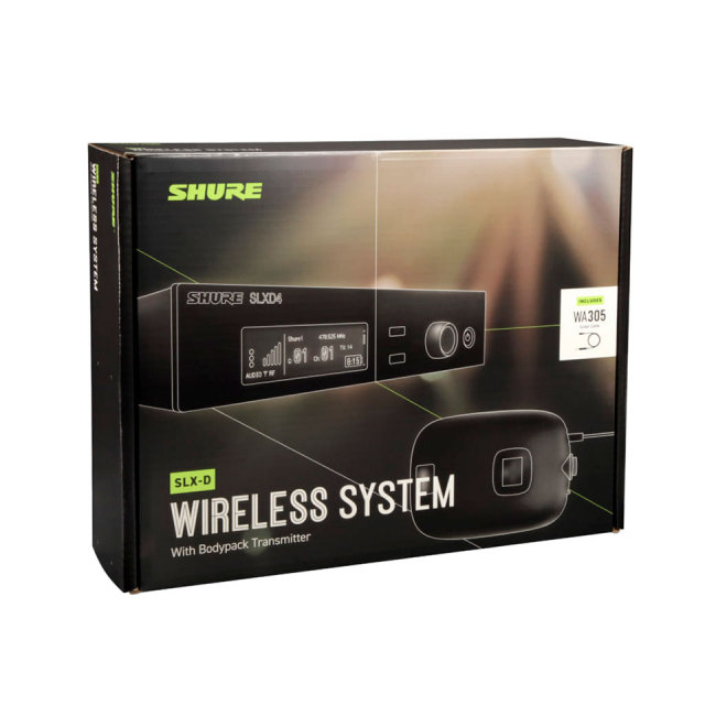 Shure SLX4 / BETA 58A ワイヤレスマイクセット（SHURE シュア GLXD24+ 