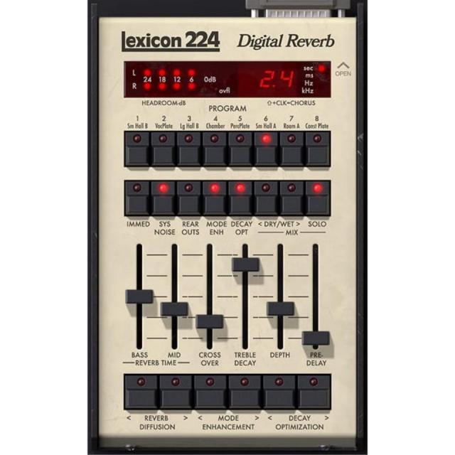 UNIVERSAL AUDIO/Lexicon 224 Digital Reverb【オンライン納品】【在庫あり】