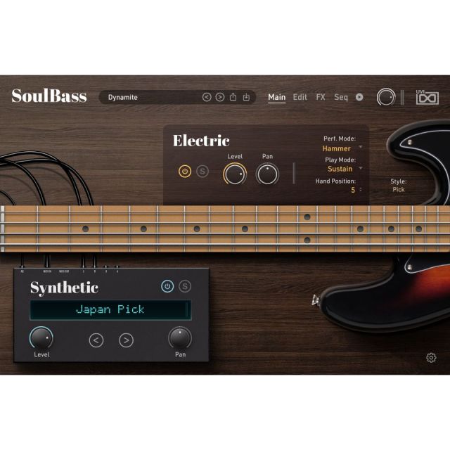 UVI/SoulBass【～04/02期間限定特価キャンペーン】【オンライン納品】