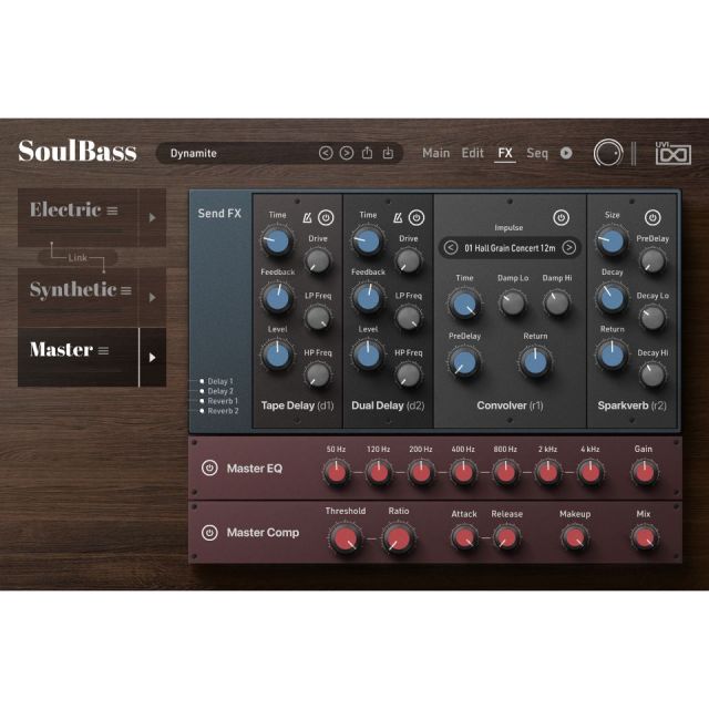 UVI/SoulBass【～04/02期間限定特価キャンペーン】【オンライン納品】