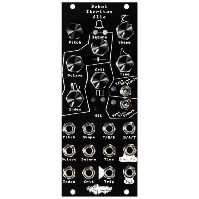 Noise Engineering/Debel Iteritas Alia Black【WTG】【お取り寄せ商品】