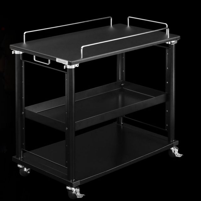 Bauhutte/PCディスプレイワゴン BHS-700PC-BK