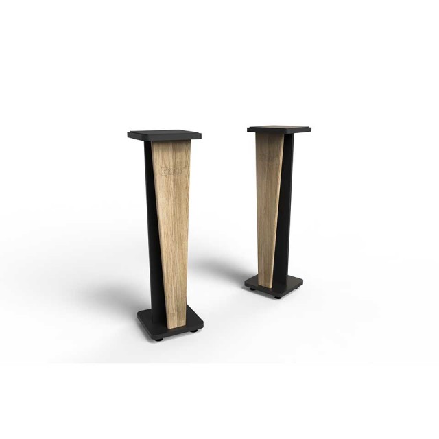 Zaor Studio Furniture/Croce Stand 36 (pair) Oak/Black
