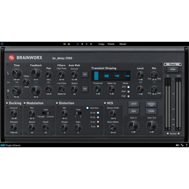 Plugin Alliance/Brainworx bx_delay 2500【～05/31 期間限定特価キャンペーン】【オンライン納品】【在庫あり】