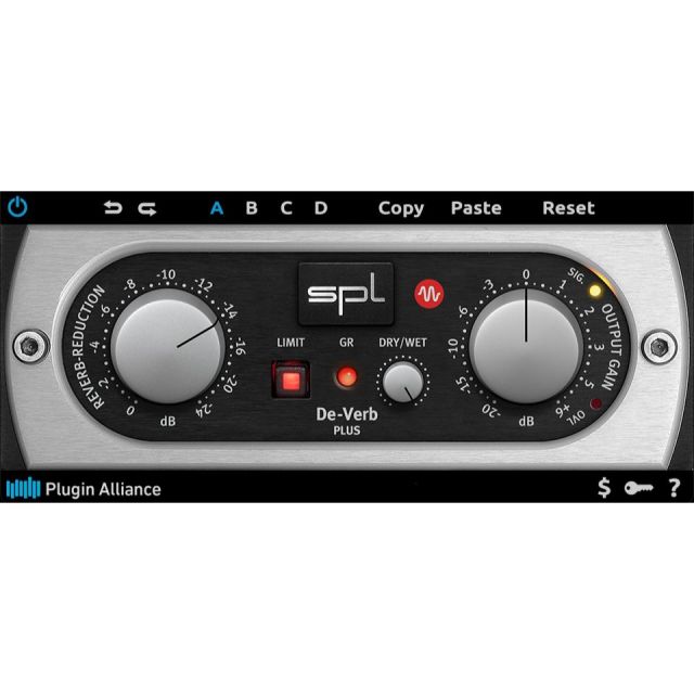 Plugin Alliance/SPL De-Verb Plus【オンライン納品】【在庫あり】