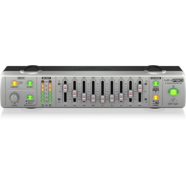 Behringer FBQ800 9バンドグラフィックイコライザー　取説 Behringer FBQ800 9バンドグラフィックイコライザー 取説 - メルカリ