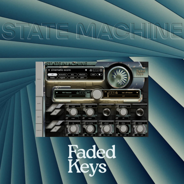 Cradle/State Machine Faded Keys【オンライン納品】【在庫あり】