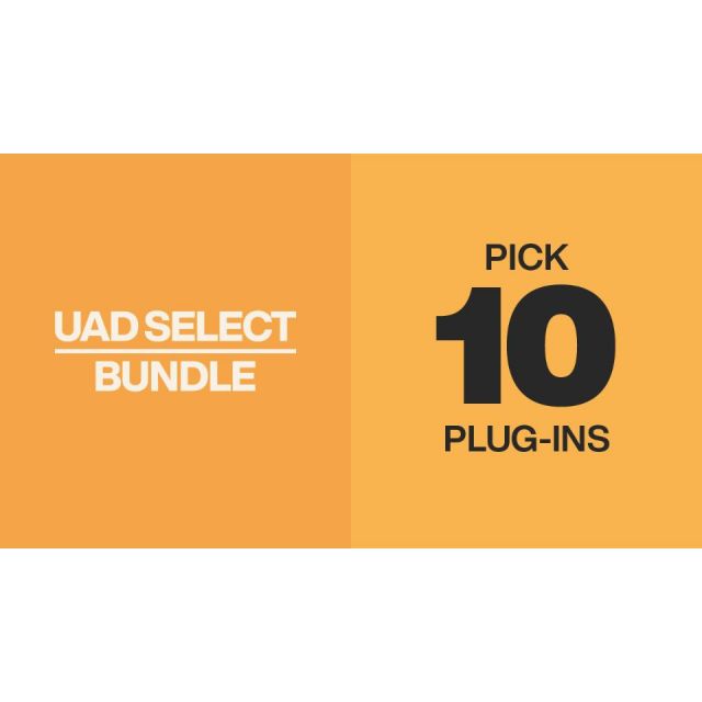 UNIVERSAL AUDIO/UAD Select 10 Bundle【オンライン納品】