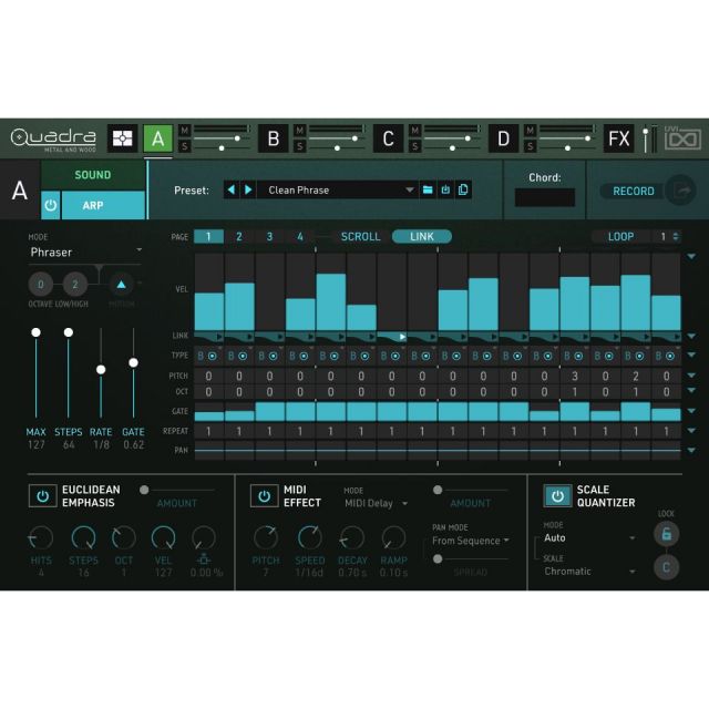 UVI/Quadra:Metal&Wood【～04/02期間限定特価キャンペーン】【オンライン納品】