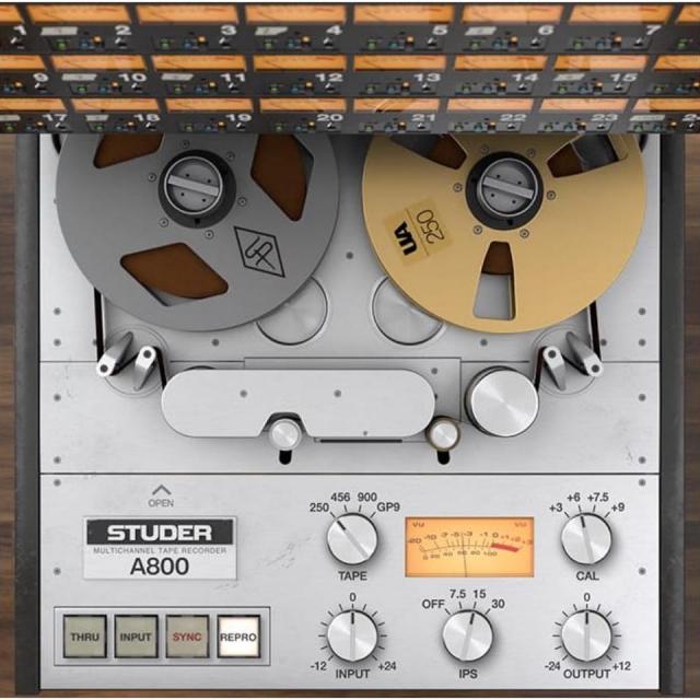 UNIVERSAL AUDIO/Studer A800 Tape Recorder【オンライン納品】
