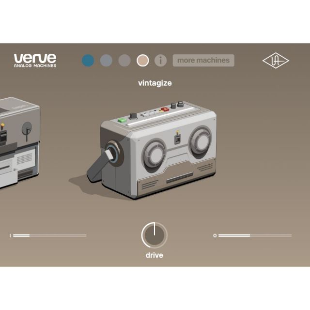 UNIVERSAL AUDIO/Verve Analog Machines Essentials【オンライン納品】