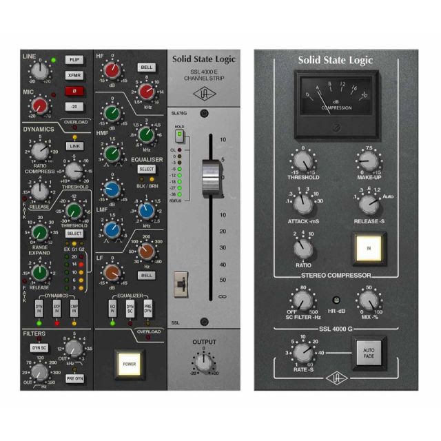 UNIVERSAL AUDIO/SSL 4000 Series Console Bundle【オンライン納品】