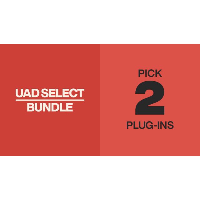 UNIVERSAL AUDIO/UAD Select 2 Bundle【オンライン納品】