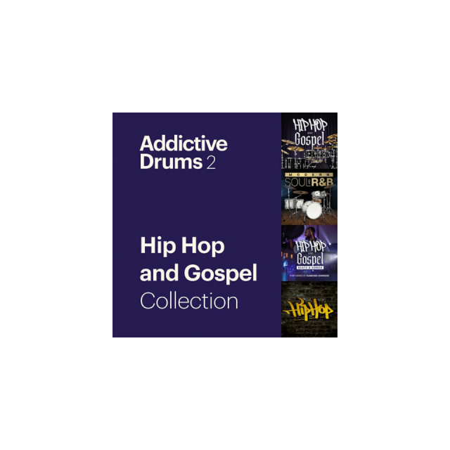 xln audio/Addictive Drums 2: Hip Hop and Gospel Collection【オンライン納品】
