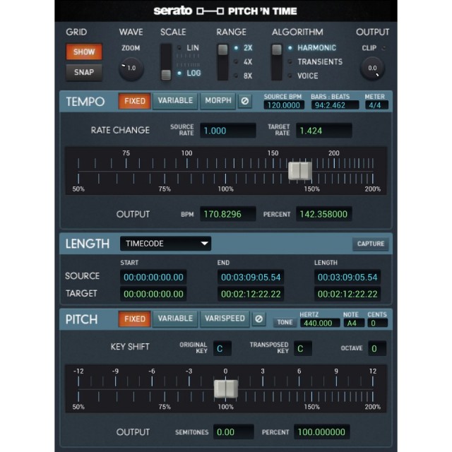 SERATO/Pitch`n Time Pro【オンライン納品】