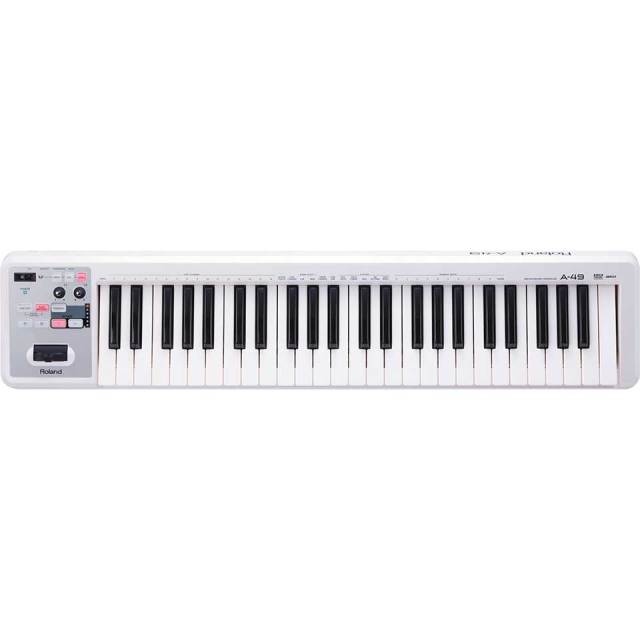 Roland MIDIキーボード A-49 WH 49鍵 D-BEAM Roland/A-49-WH