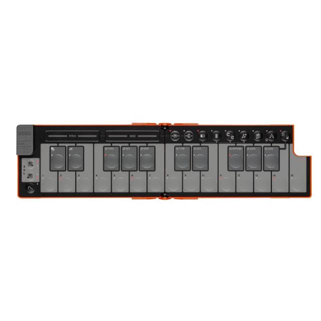 KORG/nanoKEY Fold Lava Orange【在庫あり】【2506R1】
