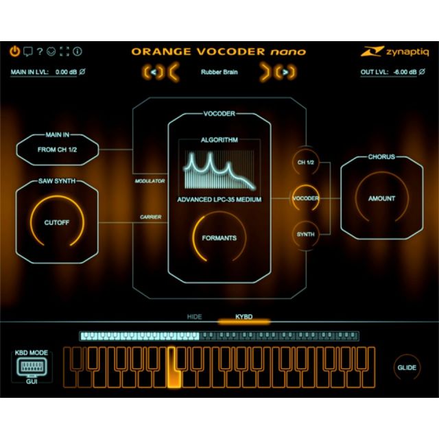 Zynaptiq/ORANGE VOCODER nano【オンライン納品】