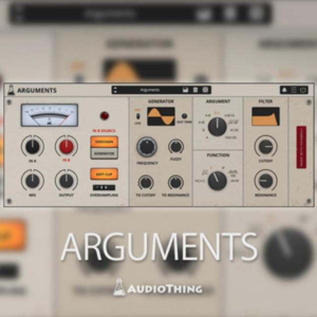 Audio Thing/ARGUMENTS【～07/31 期間限定特価キャンペーン】【オンライン納品】【在庫あり】