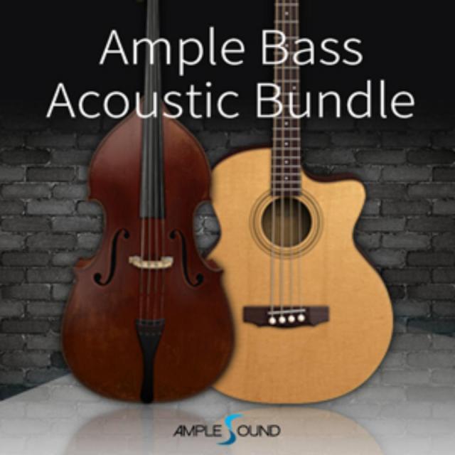 AMPLE SOUND/AMPLE BASS ACOUSTIC 2 in 1 BUNDLE【～05/12 期間限定特価キャンペーン】【オンライン納品】【在庫あり】